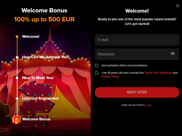 Arlenkin Casino Registration